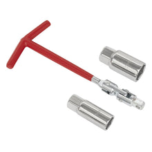 Load image into Gallery viewer, Sealey Spark Plug T-Bar Wrench 16/21mm
