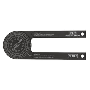Sealey Mitre Saw Protractor - Aluminium
