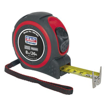Load image into Gallery viewer, Sealey Heavy-Duty Tape Measure 8M (26ft) (Premier)
