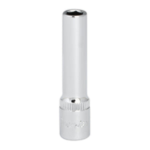 Sealey WallDrive Socket 6mm 1/4" Drive - Deep, Fully Polished (Premier) - 6pt