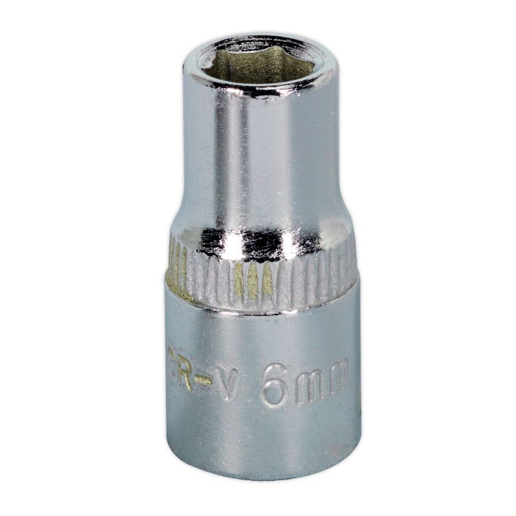 Sealey WallDrive Socket 6mm 1/4
