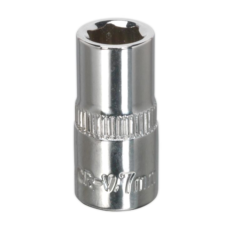 Sealey WallDrive Socket 7mm 1/4