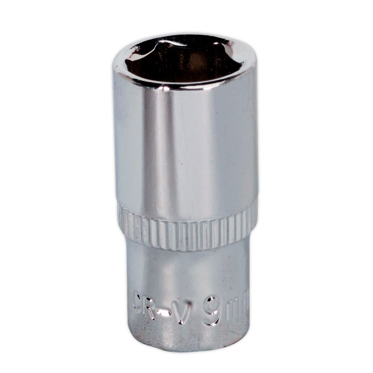 Sealey WallDrive Socket 9mm 1/4