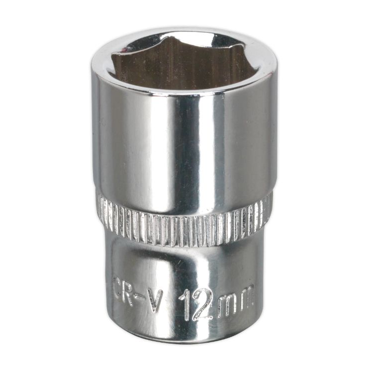 Sealey WallDrive Socket 12mm 1/4