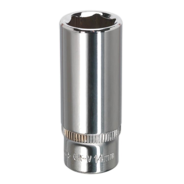 Sealey WallDrive Socket 14mm 1/4