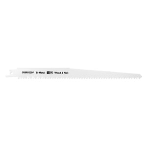 Sealey Reciprocating Saw Blade Wood & Nail 230mm (9") 6tpi - Pack of 5