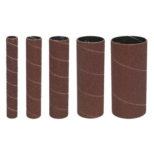Sealey Sanding Sleeves Assorted 80Grit - Pack of 5