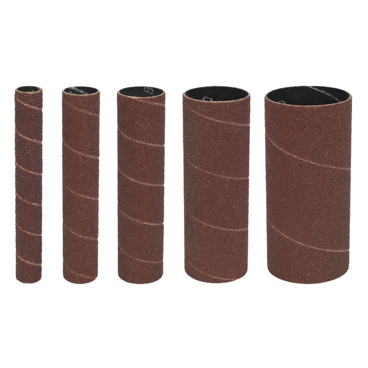Sealey Sanding Sleeves Assorted 80Grit - Pack of 5