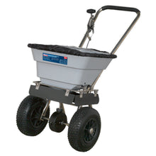 Load image into Gallery viewer, Sealey Stainless Steel Broadcast Salt Spreader 37kg Walk Behind
