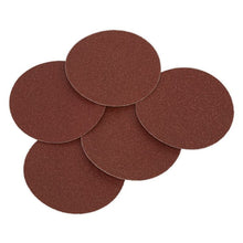 Load image into Gallery viewer, Sealey Sanding Disc 125mm (5&quot;) 80Grit Adhesive Backed - Pack of 5
