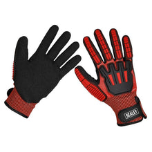 Load image into Gallery viewer, Sealey Cut &amp; Impact Resistant Gloves - Pair
