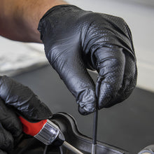 Load image into Gallery viewer, Sealey Black Diamond Grip Extra-Thick Nitrile Powder-Free Gloves Large - Pack of 50
