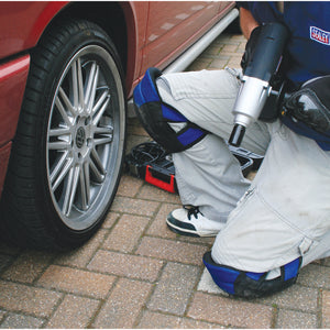 Sealey Heavy-Duty Double Gel Knee Pads - Pair