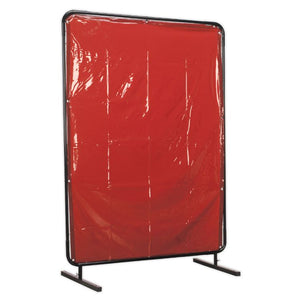 Sealey Workshop Welding Curtain to EN ISO 25980:2014 & Frame 1.3M x 1.75M