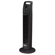 Load image into Gallery viewer, Sealey Oscillating Tower Fan 3-Speed 30" 230V
