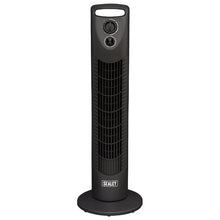 Load image into Gallery viewer, Sealey Oscillating Tower Fan 3-Speed 30" 230V
