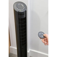 Load image into Gallery viewer, Sealey Oscillating Tower Fan 3-Speed 42" 230V
