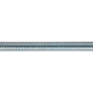 Sealey Studding M10 x 1M Zinc - Pack of 5
