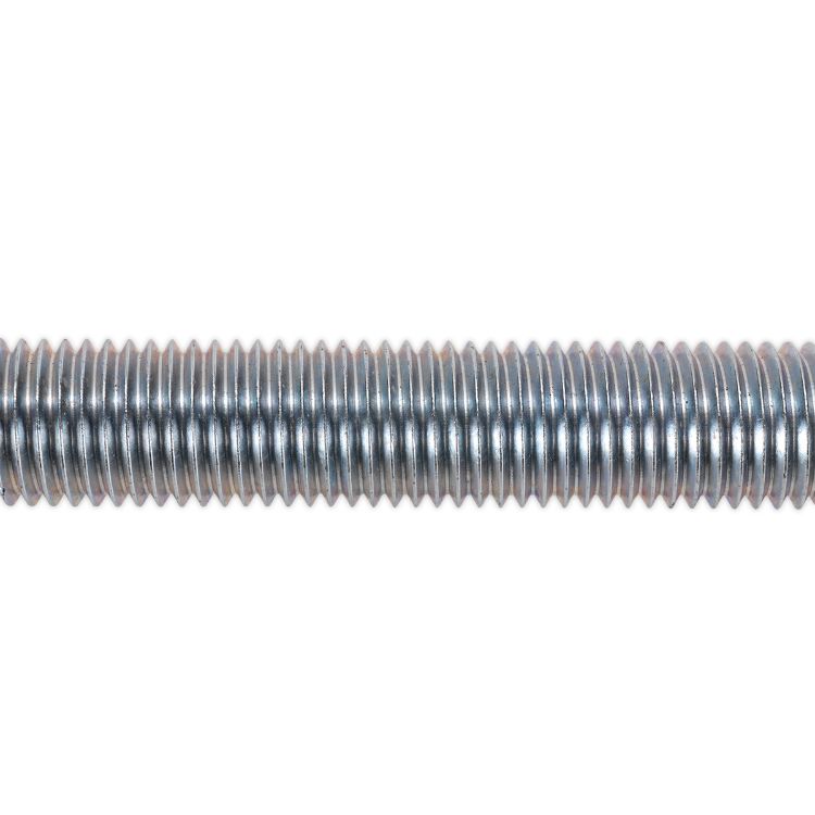 Sealey Studding M24 x 1M Zinc - Pack of 2