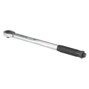 Sealey Torque Wrench Micrometer Style 3/8" Drive 7-112Nm(5-83lb.ft) - Calibrated (Premier)