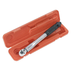 Sealey Torque Wrench Micrometer Style 3/8" Drive 2-24Nm(1.47-17.70lb.ft) - Calibrated (Premier)