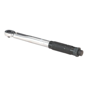 Sealey Torque Wrench Micrometer Style 1/4" Drive 5-25Nm(44-221lb.in) - Calibrated (Premier)