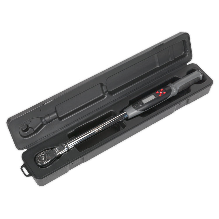 Sealey Angle Torque Wrench Flexi-Head Digital 1/2
