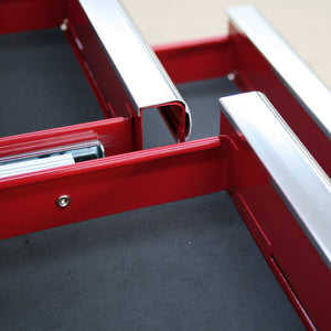 Sealey Topchest 6 Drawer Ball-Bearing Slides - Red