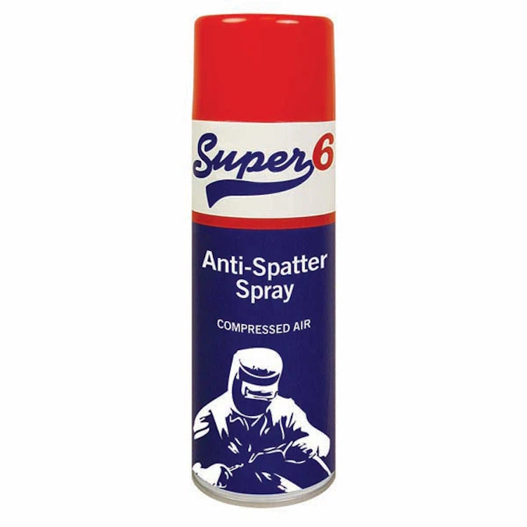 Super 6 - Solvent Free Anti-Spatter Spray 300ml - Box of 6