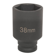 Load image into Gallery viewer, Sealey Impact Socket 38mm 1/2&quot; Drive Deep
