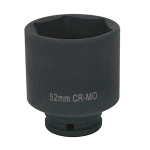 Sealey Impact Socket 52mm 1/2" Drive