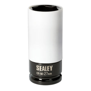 Sealey Alloy Wheel Impact Socket 27mm 1/2" Drive