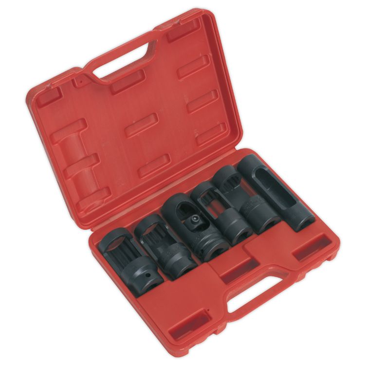 Sealey Diesel Injector Window Socket Set 6pc 1/2
