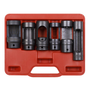 Sealey Diesel Injector Window Socket Set 6pc 1/2" Sq Drive