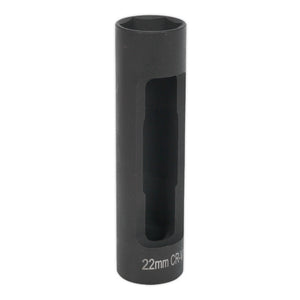 Sealey Injector Socket 22 x 100mm - 1/2" Drive