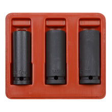 Load image into Gallery viewer, Sealey Impact Socket Set 3pc 1/2&quot; Drive Deep
