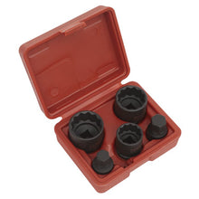 Load image into Gallery viewer, Sealey Impact Hub Socket &amp; Socket Bit Set 5pc 12pt 1/2&quot; Drive
