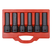 Load image into Gallery viewer, Sealey Impact 12pt &amp; TRX-Star* Female Deep Socket Set 6pc 3/4&quot; Drive
