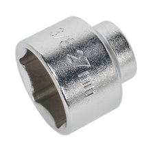 Load image into Gallery viewer, Sealey Low Profile Oil Filter Socket 27mm 3/8&quot; Drive
