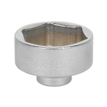 Load image into Gallery viewer, Sealey Low Profile Oil Filter Socket 38mm 3/8&quot; Drive
