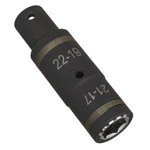 Sealey 4-in-1 1/2" Drive Impact Socket Set 2pc