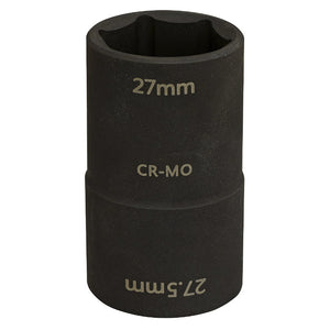 Sealey Double Ended Impact Socket 63mm 1/2" Drive 27/27.5mm
