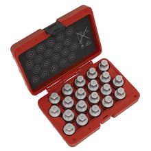 Load image into Gallery viewer, Sealey Locking Wheel Nut Key Set 20pc - Vauxhall-C
