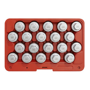 Sealey Locking Wheel Nut Key Set 20pc - Vauxhall-C