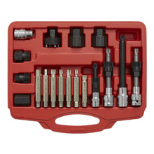 Load image into Gallery viewer, Sealey Alternator Freewheel Pulley Removal Set 18pc
