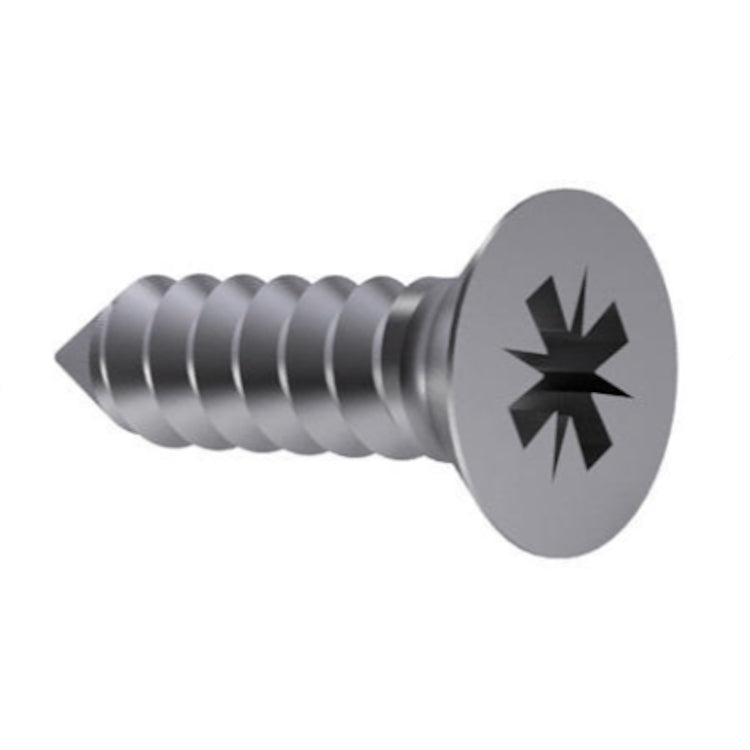 Self-Tapping Screw 2.9mm Countersunk - Pozi DIN 7982