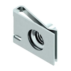 Speednut Type SNU Spring Steel Threaded Zinc Plated