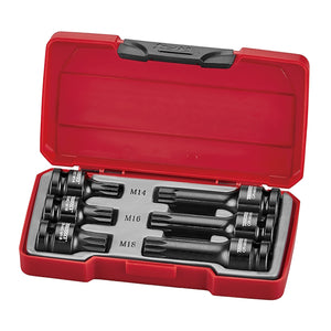 Teng Impact Socket 1/2" Drive XZN Set 6pcs