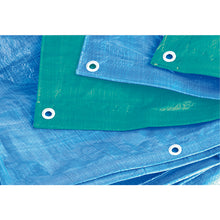 Load image into Gallery viewer, Sealey Tarpaulin 1.73M x 2.31M Green
