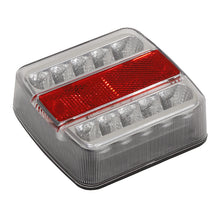 Load image into Gallery viewer, Sealey Lighting Cluster Rear Square SMD LED 12V
